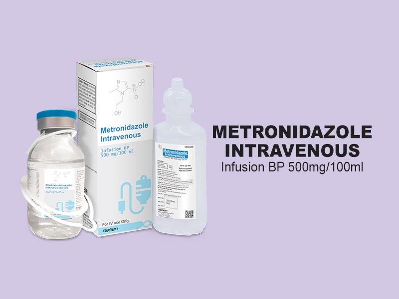 New Launch: Metronidazole Intravenous Infusion BP 500mg/100ml