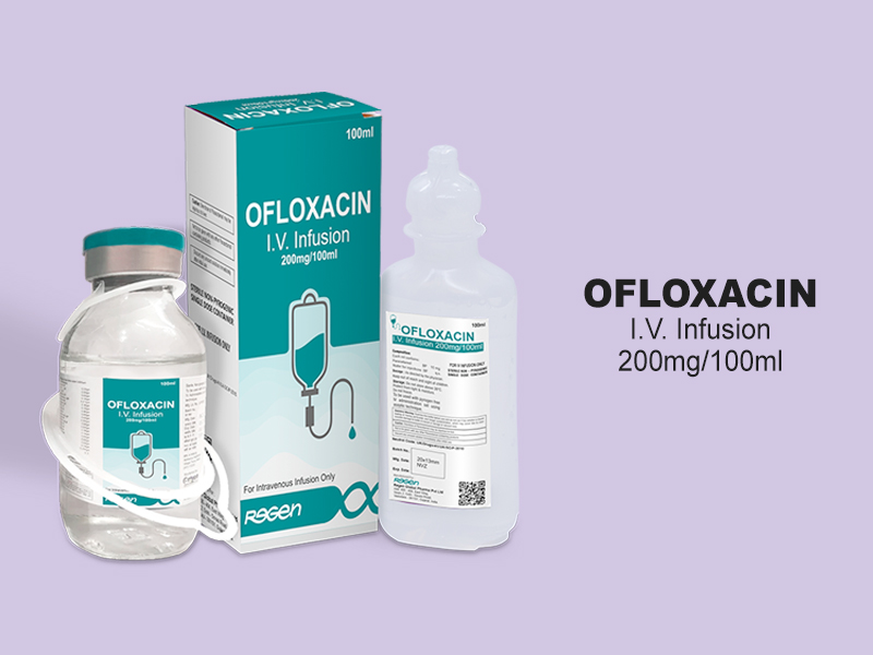 New Launch: Ofloxacin I.V Infusion 200mg/100ml